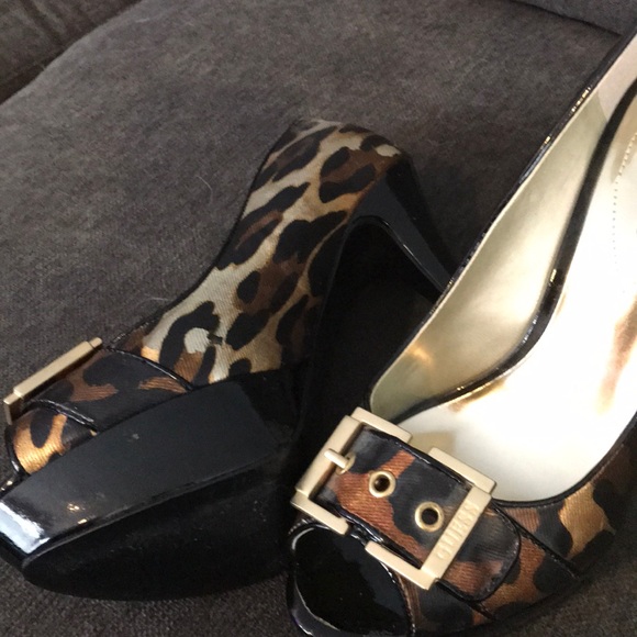 Guess Goverton metallic leopard high heels - Picture 3 of 4